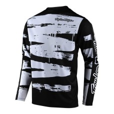 Детская джерси TLD Sprint Jersey, Brushed [BLACK / WHITE] размер YMD