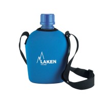 Фляга Laken Pluma 1L з неопреновим чохлом та плечовим ременем
