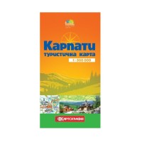 Карта Карпат, Туристична карта
