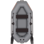 Новинка: Kolibri K-240T - компактний надувний човен в темно-сірому кольорі
