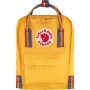 Рюкзак Fjallraven Kanken Rainbow Mini Warm Yellow/Rainbow Pattern