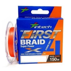 Шнур плетений Intech First Braid X4 150m 2.5 34lb /15kg (FS0642002)