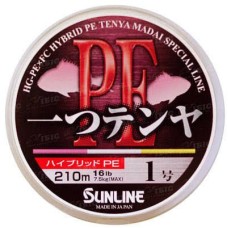 Шнур Sunline Hitotsu Tenya PE 210 m 0.181 mm 7.5 kg (1658.01.98 60091746)