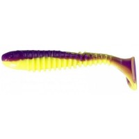 Сил Виброхвост Berkley Flex Rib Shad FXCRS2.5-PPLCH Purple Chartreuse (1286144)