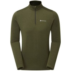 Термобелье Montane Dart Thermo Zip Neck, Kelp Green, S