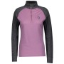 Термокофта Scott W DEFINED dark grey melange/cassis pink - M