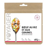 Сублимированная еда Voyager Beef with rice and seeds 185 г (Говядина с рисом и семечками)
