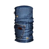 Головний убір H. A. D. Printed Fleece Tube Denim