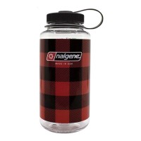 Бутылка для воды Nalgene Wide Mouth Plaid Water Bottle 1L