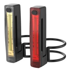 Комплект мигалок передняя+задняя Knog Plus Twinpack 40/20 Lumens Black