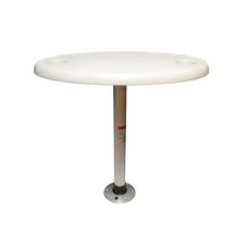 Комплект стіл круглий Springfield діаметр 68 см основа алюмінію із замком (1690102)