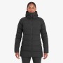 Куртка утепленная Montane Female Tundra Hoodie (Black)