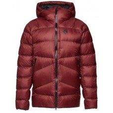 Мужской пуховик зимний парка Black Diamond M Vision Down Parka (Dark Crimson, M)