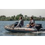 Надувная лодка Kolibri KM-300XL: практичность и стиль в светло-сером исполнении