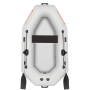 Надувний човен Kolibri K-220Т: легкий та стильний варіант (світло-сірий)