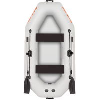 Надувная лодка Kolibri K-240T (светло-серая)