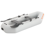 Надувная лодка Kolibri K-240T (светло-серая)