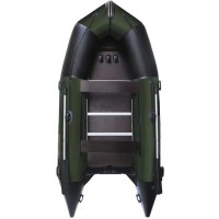Надувний човен AquaStar K-400 (зелений)