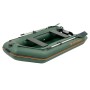 Надувний човен Колібрі КМ-300 (Kolibri KM-300) моторний без настилу, зелений