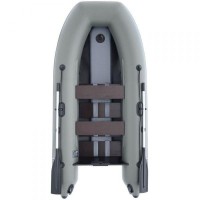 Надувная лодка Parsun Stm 300К New (зеленая) с гидролыжей (0015K)