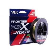 Шнур YGK Frontier Braid Cord X8 для Jigging 200 м #2.0 30 фунт/13.61 кг (FS0630499)