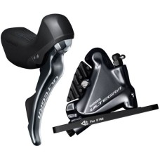 Тормоз Shimano гидравл. дисковый для шоссе R8020 ULTEGRA, переднее (левая ручка, калипер, гидролиния 1000мм)