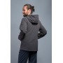 Трекинговая мужская куртка Soft Shell Tatonka Cesi M's Hooded Jacket, Dark Grey, XL