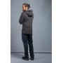 Трекинговая мужская куртка Soft Shell Tatonka Cesi M's Hooded Jacket, Dark Grey, XL