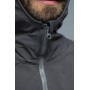 Трекинговая мужская куртка Soft Shell Tatonka Cesi M's Hooded Jacket, Dark Grey, XL