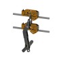 Ролик для скоростных зиплайнов Head Rush Impac trolley No Hook/T-Handle