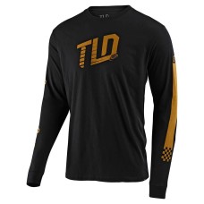 Футболка TLD Trackside L/S Tee [BLACK] SM