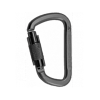 Карабин Rock Empire Carabiner Steel D-KL-2T Black