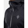 Мембранная мужская куртка Black Diamond M Stormline Strech Rain Shell (Black, XS)