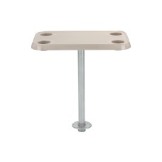 Набор прямоуголный стол со стойкой New Star цвет Ivory (75202-03)
