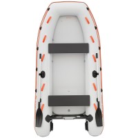 Надувная лодка Kolibri KM-330XL (светло-серая)