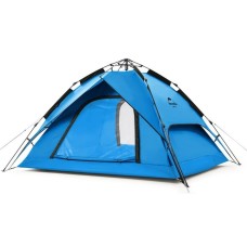 Палатка четырехместная автоматическая Naturehike NH21ZP008, голубая