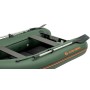 Надувний човен Колібрі КМ-280ДЛ (Kolibri KM-280DL) моторна кільова слоінь-книжка, зелена