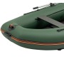 Надувная лодка Колибри КМ-280ДЛ (Kolibri KM-280DL) моторная килевая слань-книжка, зелёная