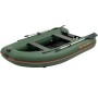Надувная лодка Колибри КМ-280ДЛ (Kolibri KM-280DL) моторная килевая слань-книжка, зелёная