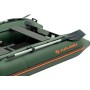 Надувний човен Колібрі КМ-300Д Профі (Kolibri KM-300D) моторний кільовий фанерний пайол, зелений