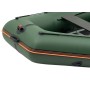 Надувний човен Колібрі КМ-300Д Профі (Kolibri KM-300D) моторний кільовий фанерний пайол, зелений