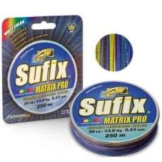 Шнур Sufix Matrix Pro 250 m 0.12 mm 6.7 kg multi color (DS1CB0119UDC2M)