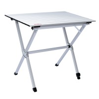 Стол Tramp с алюминиевой столешницей 80x60x70см