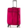 Чемодан Swissbrand Silkeborg (M) Fuchsia/Light Grey (SWB_LLSIL941M)