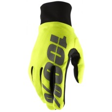 Водостойкие перчатки Ride 100 Percent Hydromatic Waterproof Glove, Neon Yellow, L (10)