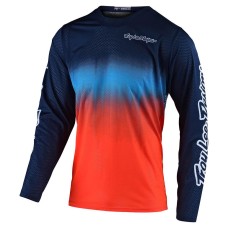 Джерси TLD GP AIR JERSEY [STAIN'D NAVY / ORANGE] размер 2X