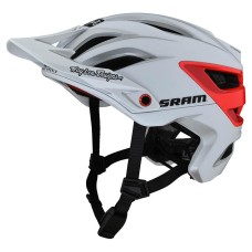 Шлем TLD A3 MIPS HELMET [SRAM WHITE / RED] S