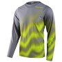 Джерси TLD SKYLINE LS CHILL JERSEY WAVES [LT GRAY] S (30)