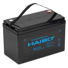 Гелевий акумулятор Haibo 90Ah 12V 24кг (GE12V90Ah H)