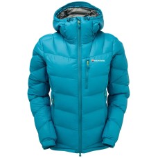 Куртка утепленная Montane Female White Ice Jacket (Zanskar Blue)